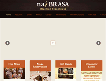 Tablet Screenshot of nabrasa.com